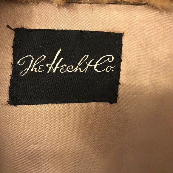 Vintage Mink Stole- The Hecht Co. - Picture 4 of 5